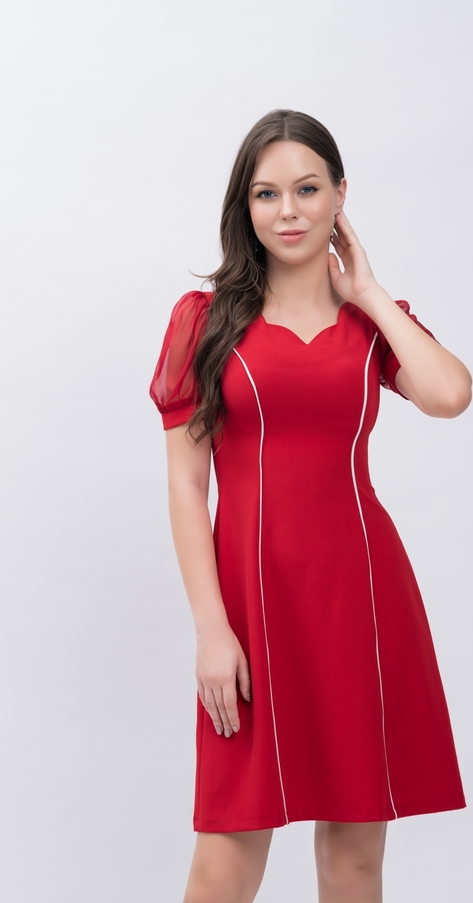 Czerwona sukienka Justmelove mini