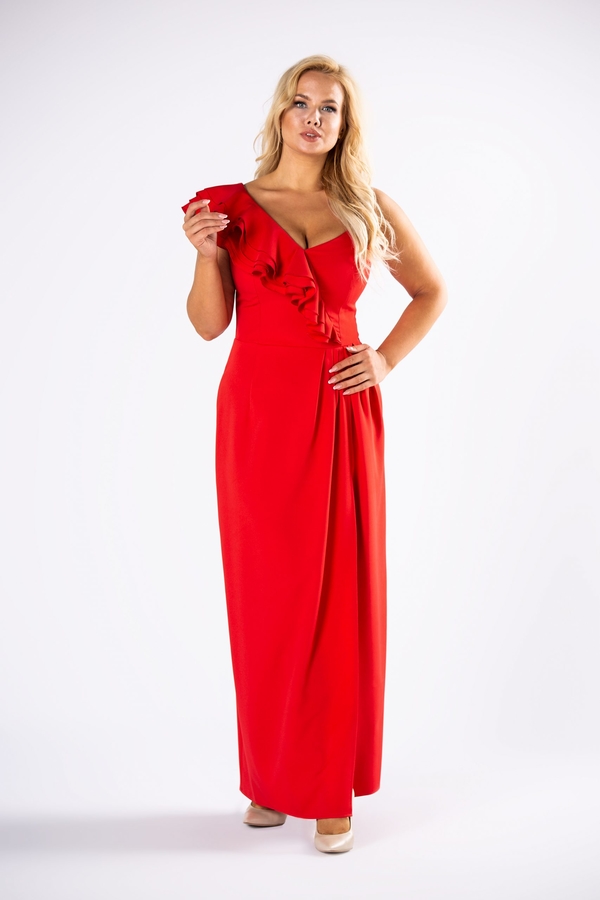 Czerwona sukienka Keyla