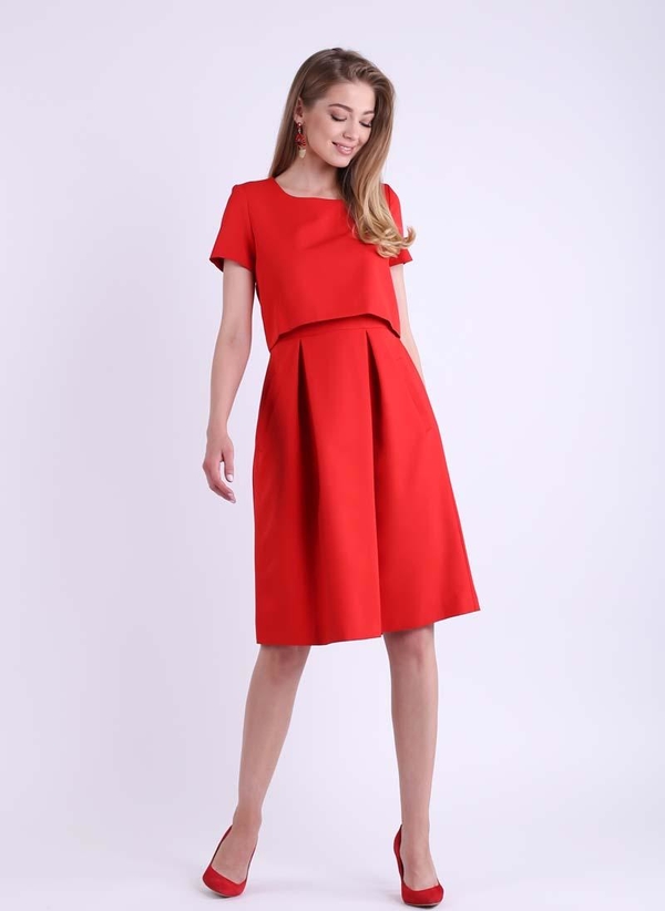 Czerwona sukienka Nommo