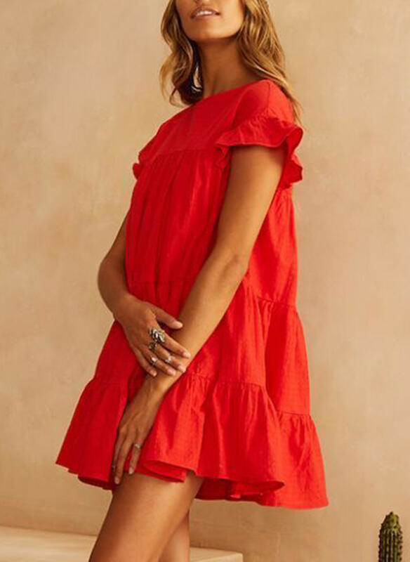 Czerwona sukienka Sandbella