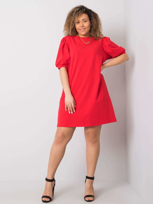 Czerwona sukienka Sheandher.pl mini