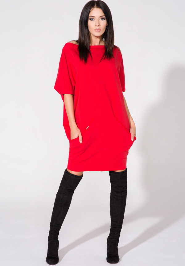 Czerwona sukienka Tessita mini