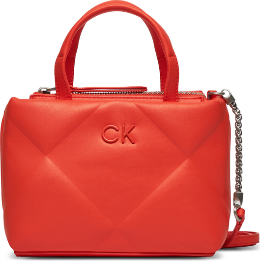 Czerwona torebka Calvin Klein do ręki