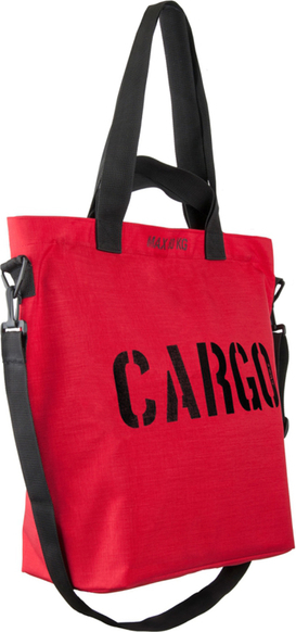 Czerwona torebka CARGO by OWEE w młodzieżowym stylu duża