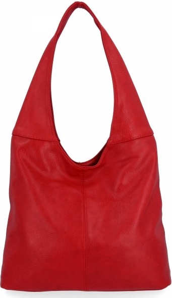 Czerwona torebka Hernan w wakacyjnym stylu ze skóry ekologicznej