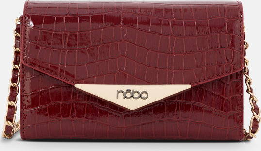 Czerwona torebka NOBO do ręki w stylu glamour