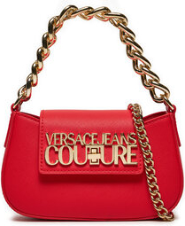 Czerwona torebka Versace Jeans matowa na ramię mała