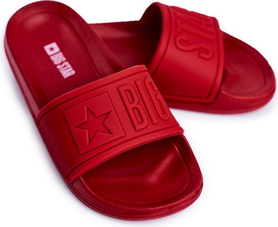 Czerwone buty dziecięce letnie Big Star dla dziewczynek
