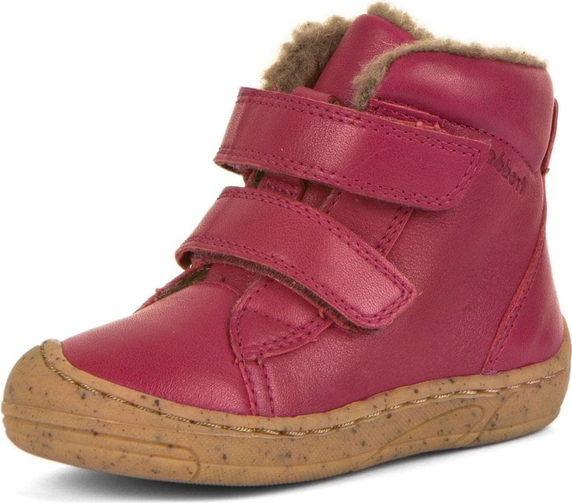 Czerwone buty dziecięce zimowe Froddo dla dziewczynek