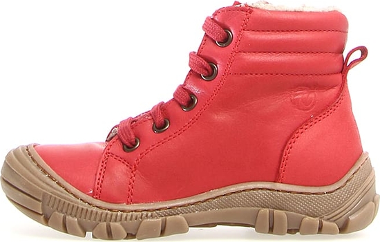 Czerwone buty dziecięce zimowe Naturino