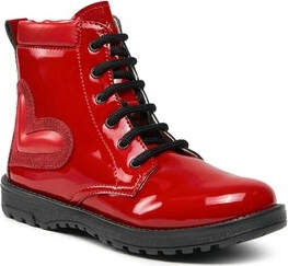 Czerwone buty dziecięce zimowe Primigi