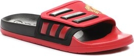 Czerwone buty letnie męskie Adidas w sportowym stylu
