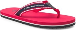 Czerwone buty letnie męskie Beverly Hills Polo Club