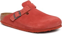 Czerwone buty letnie męskie Birkenstock