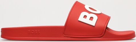 Czerwone buty letnie męskie Hugo Boss w sportowym stylu