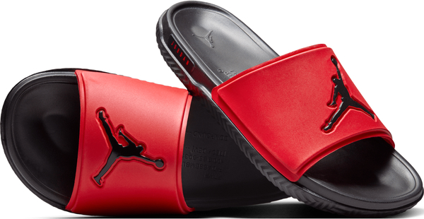 Czerwone buty letnie męskie Jordan w sportowym stylu