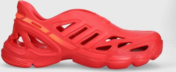 Czerwone buty sportowe Adidas Originals w sportowym stylu