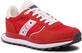 Czerwone buty sportowe Blauer Usa