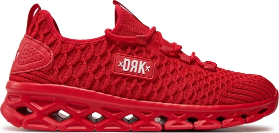 Czerwone buty sportowe Dorko w sportowym stylu