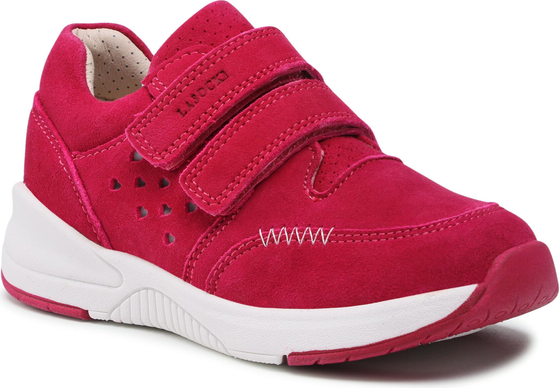 Czerwone buty sportowe dziecięce Lasocki Kids z zamszu