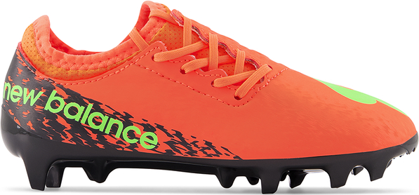 Czerwone buty sportowe dziecięce New Balance dla chłopców sznurowane