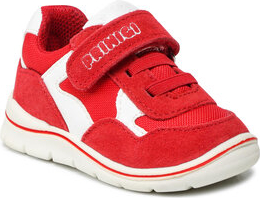Czerwone buty sportowe dziecięce Primigi na rzepy
