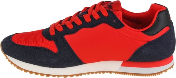 Czerwone buty sportowe Inna marka sznurowane