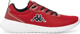 Czerwone buty sportowe Kappa w sportowym stylu