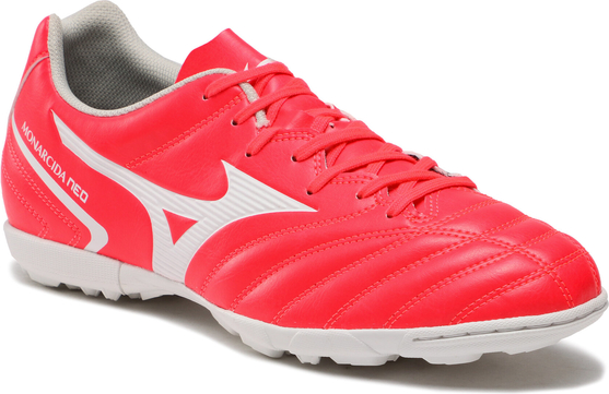 Czerwone buty sportowe Mizuno w sportowym stylu