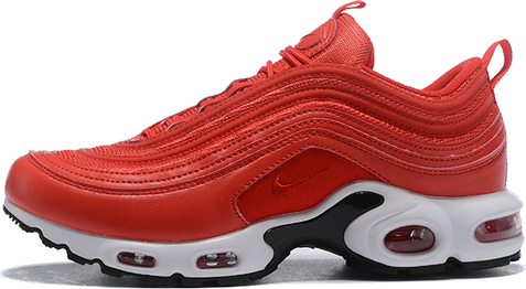 Czerwone buty sportowe Nike z tkaniny