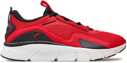 Czerwone buty sportowe Puma sznurowane