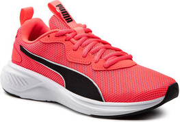 Czerwone buty sportowe Puma sznurowane z płaską podeszwą