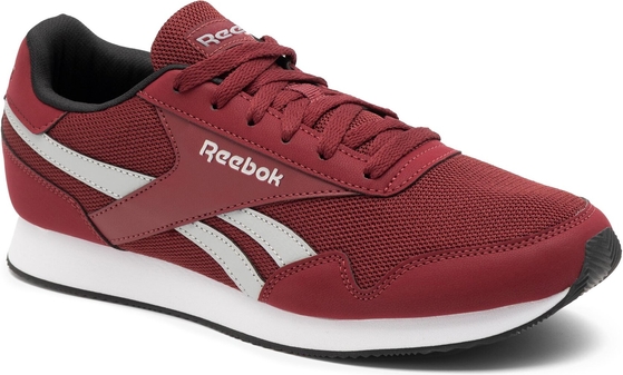 Czerwone buty sportowe Reebok sznurowane