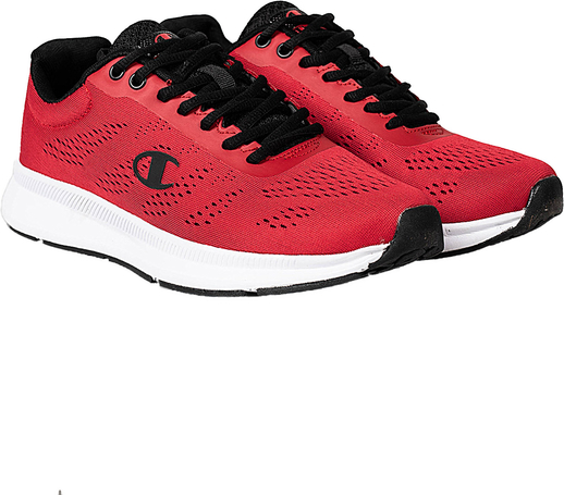 Czerwone buty sportowe ubierzsie.com sznurowane w sportowym stylu