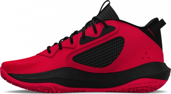Czerwone buty sportowe Under Armour sznurowane