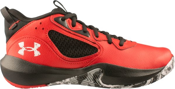 Czerwone buty sportowe Under Armour w sportowym stylu