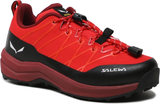 Czerwone buty trekkingowe dziecięce Salewa