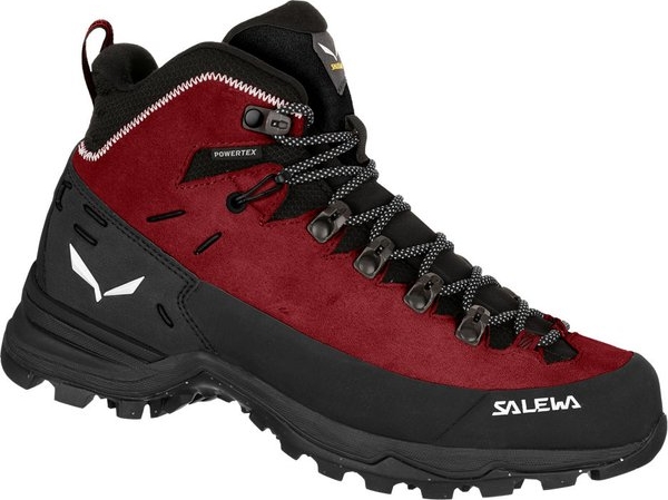 Czerwone buty trekkingowe Salewa