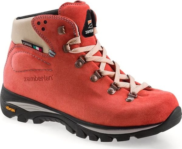 Czerwone buty trekkingowe Zamberlan