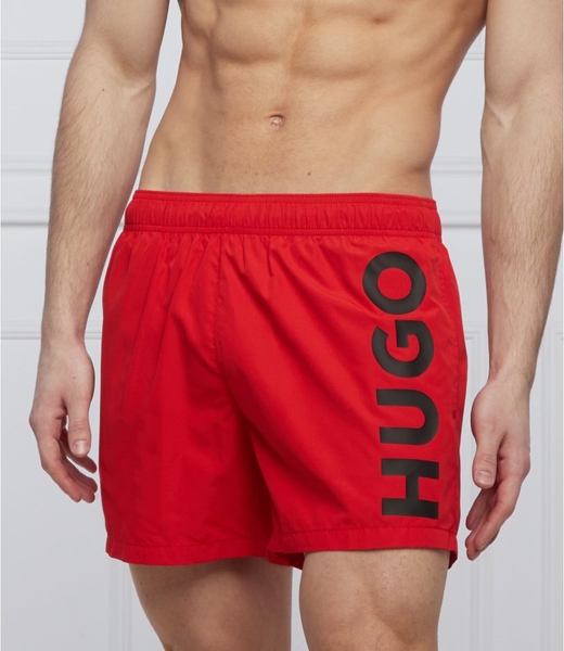 Czerwone kąpielówki Hugo Boss