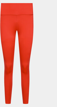 Czerwone legginsy Athlecia w stylu casual