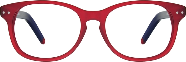 Czerwone okulary damskie Belutti