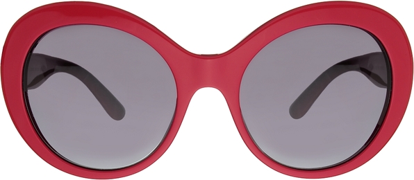 Czerwone okulary damskie Dolce & Gabbana