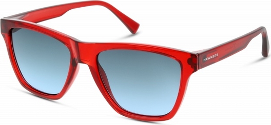 Czerwone okulary damskie Hawkers
