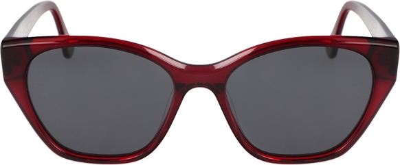 Czerwone okulary damskie Loretto