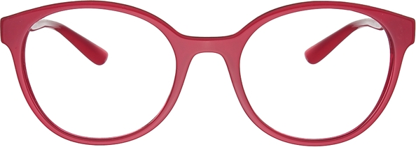 Czerwone okulary damskie Vogue