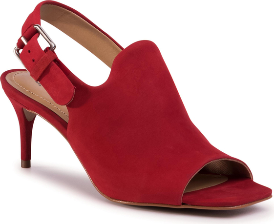 Czerwone sandały Quazi
