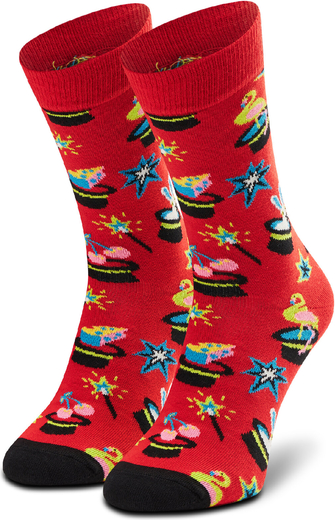 Czerwone skarpetki Happy Socks