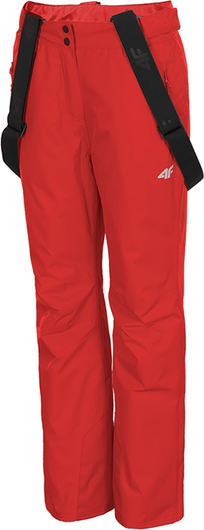 Czerwone spodnie 4F