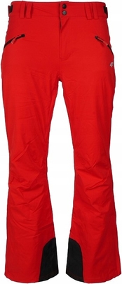 Czerwone spodnie 4F w sportowym stylu